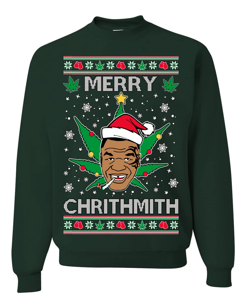 Merry Chrithmith Ugly Christmas Sweater Unisex Crewneck Graphic Sweatshirt