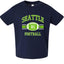 Seattle Fan | SEA Fantasy Football Sports Toddler Crew Graphic T-Shirt