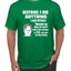 Office Dwight Quote - Before I Do Anything Pop Culture Men's Graphic T-Shirt