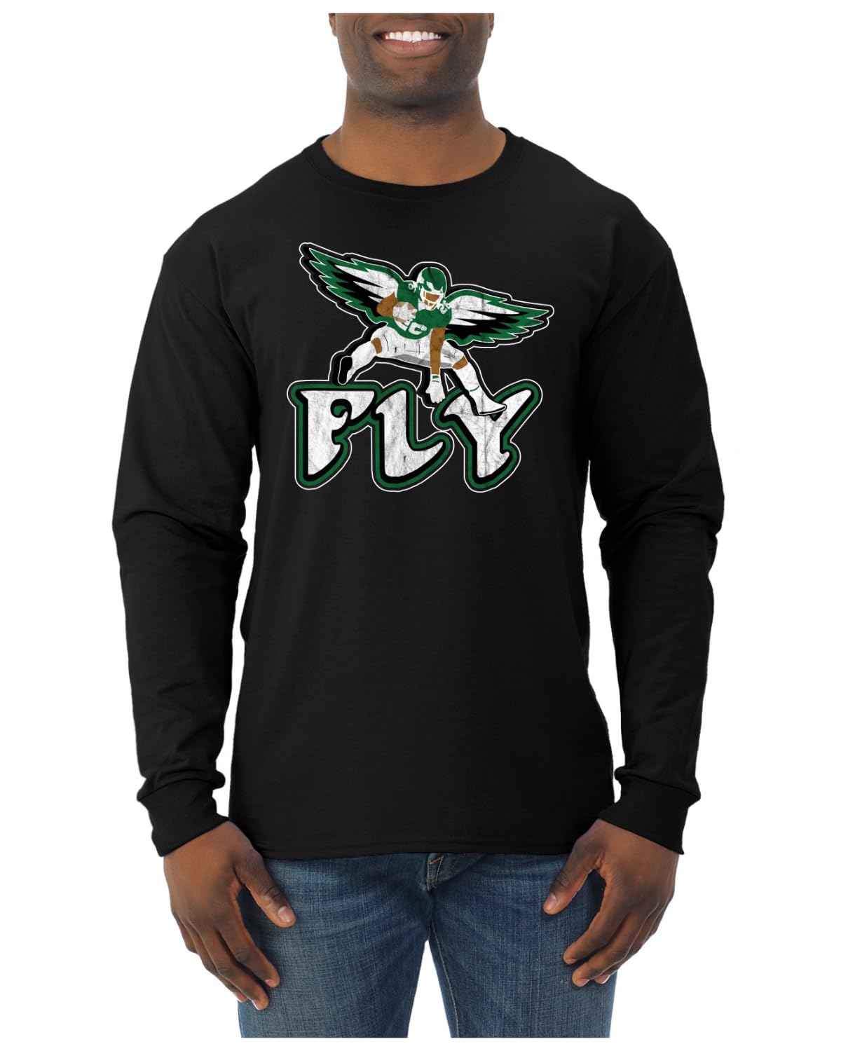Phil Fan Fantasy Football Sports Mens Long Sleeve Shirt