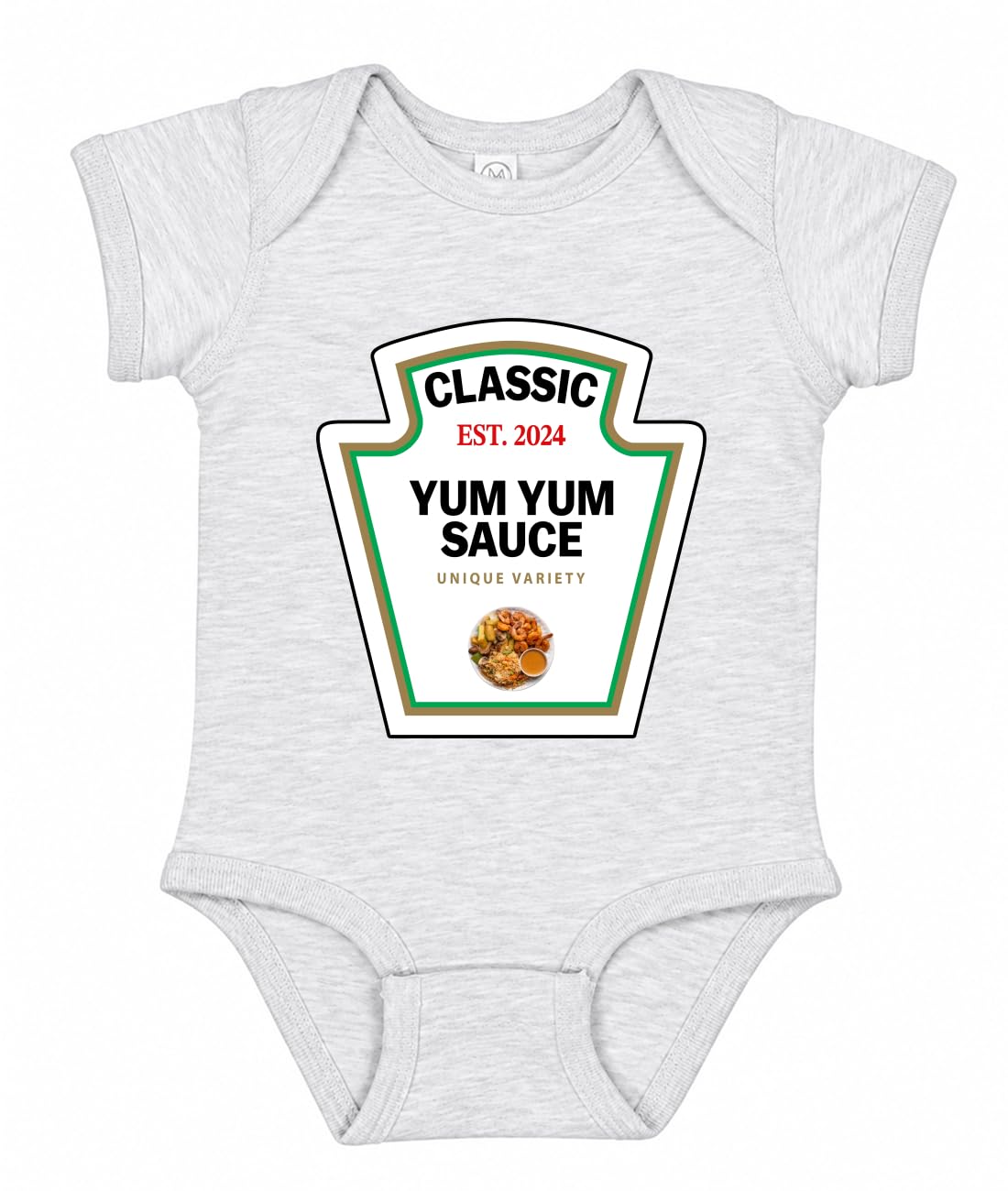 Condiment Baby Bodysuit for Boys & Girls