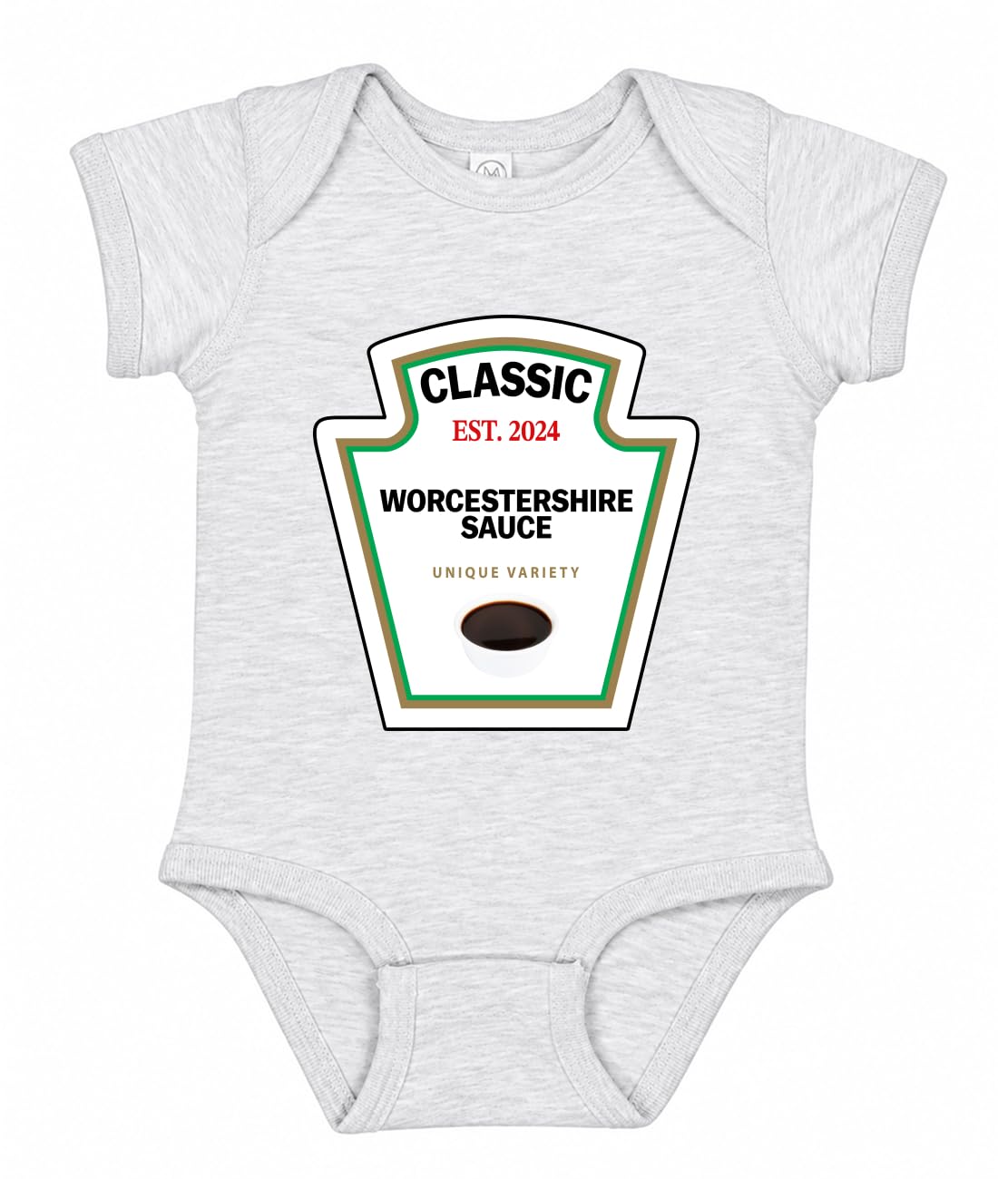 Condiment Baby Bodysuit for Boys & Girls