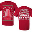 Nakatomi Plaza Christmas Party 1988 Front and Back Style Ugly Christmas Men's T-Shirt