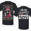 Nakatomi Plaza Happy Trails Hanz  Front and Back Ugly Christmas Men's T-Shirt