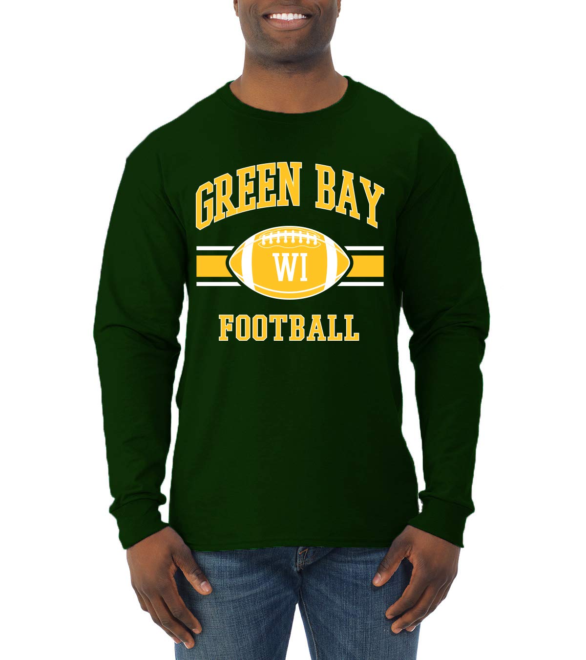City of Arizona ARI American Football Fantasy Fan Sports Mens Long Sleeve Shirt