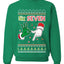 67 Meme Six Seven 6 7 Santa Hands Ugly Funny Unisex Crewneck Sweatshirt