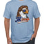 American Bald Eagle Mullet Glasses American Pride Men's T-Shirt