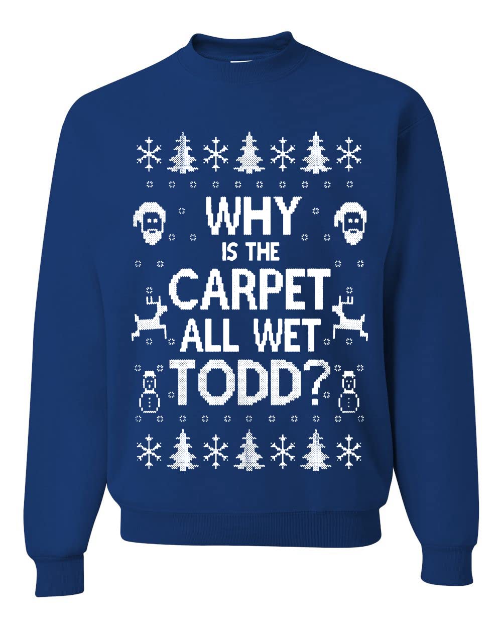 I Don't Know Margo Ugly Christmas Sweater Unisex Crewneck Sweatshirt