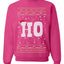 Where my Hos At Santa Ugly Christmas Sweater Unisex Crewneck Sweatshirt