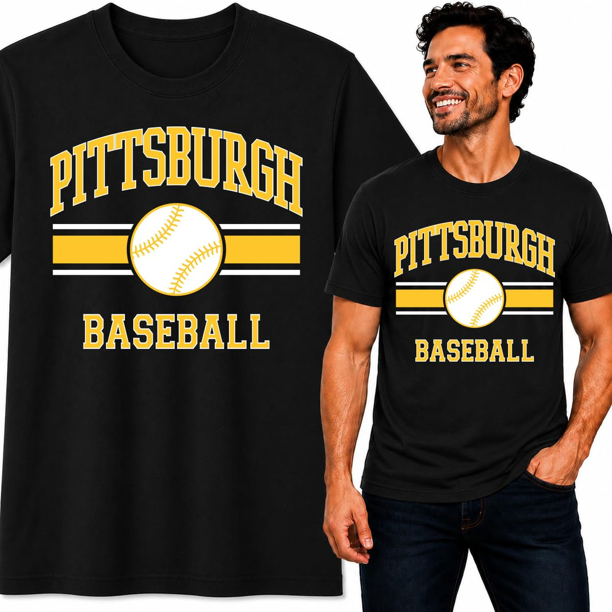 Hometown Fan Team Pride Baseball Shirt Unisex Sports Fan Baseball T-Shirt Game Day Apparel Gift