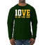 Green Bay Fan | GB Fantasy Football Sports Mens Long Sleeve Shirt