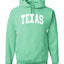 State of Texas College Style Fashion Unisex Hoodie Sweatshirt