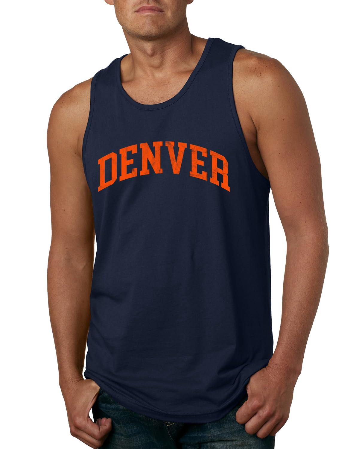 Denver Fan | DEN Fantasy Football Sports Mens Tank Top