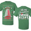 Nakatomi Plaza Christmas Party 1988 Front and Back Style Ugly Christmas Men's T-Shirt