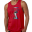 Shelby Cobra USA Logo Emblem Powered by Ford Motors Cars and Trucks Mens Tank Top