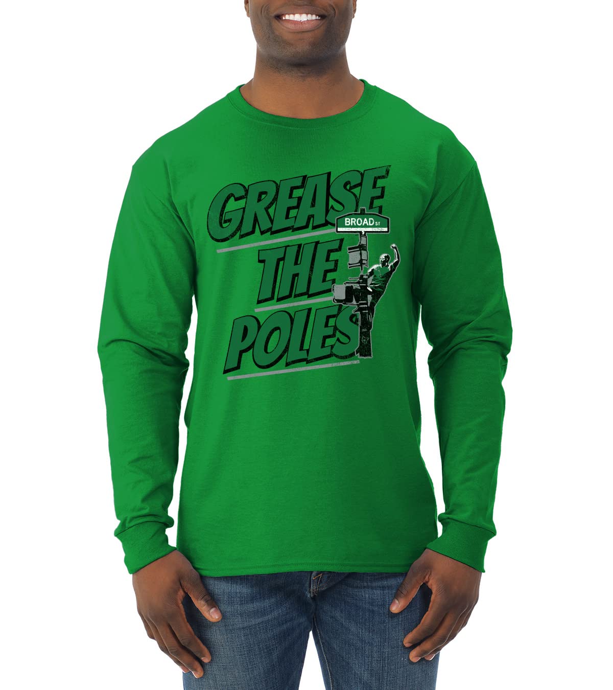 Phil Fan Fantasy Football Sports Mens Long Sleeve Shirt