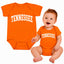 State of Tennessee College Style Fashion Baby Creeper Boys Girls Infant Bodysuit