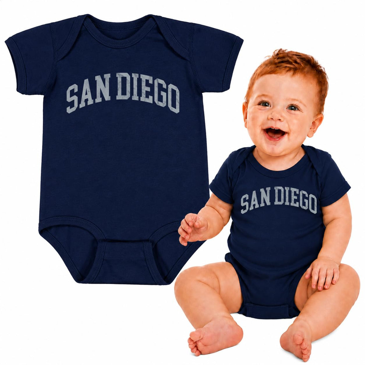 Baseball Football City Baby Creeper Boys Girls Infant Newborn Bodysuit