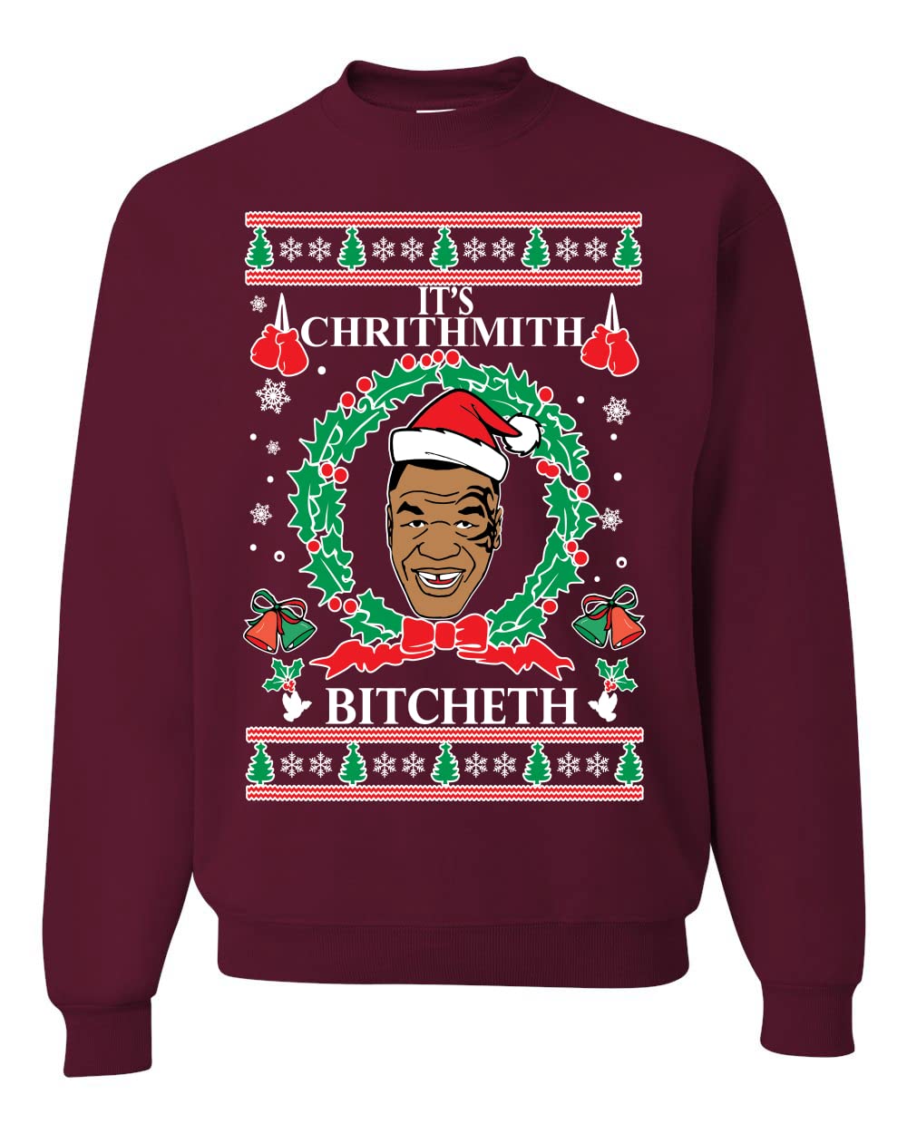 Merry Chrithmith Ugly Christmas Sweater Unisex Crewneck Graphic Sweatshirt