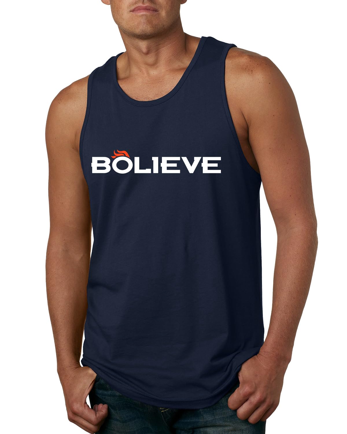 Denver Fan | DEN Fantasy Football Sports Mens Tank Top