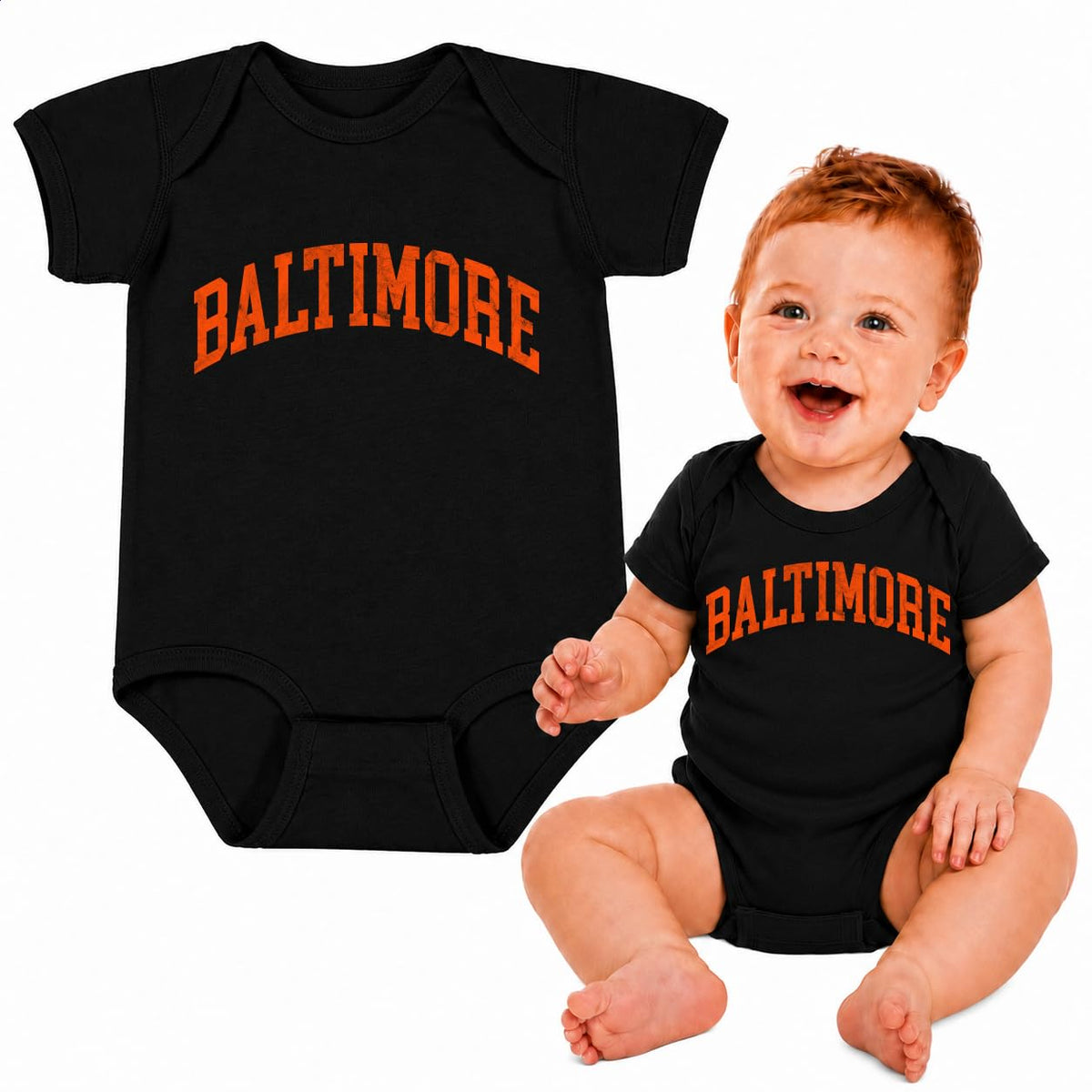 Baseball Football City Baby Creeper Boys Girls Infant Newborn Bodysuit