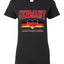 Flag Heart Soccer Fan | Women's Novelty Shirt | Game Day Gift for Her T-Shirt