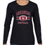 College Football Fan Vintage American Team Design, Retro USA Sports Women's Long Sleeve T-Shirt