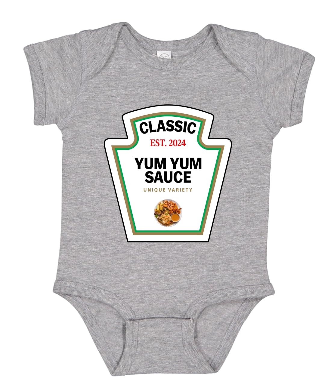 Condiment Baby Bodysuit for Boys & Girls