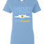 Flag Heart Soccer Fan | Women's Novelty Shirt | Game Day Gift for Her T-Shirt