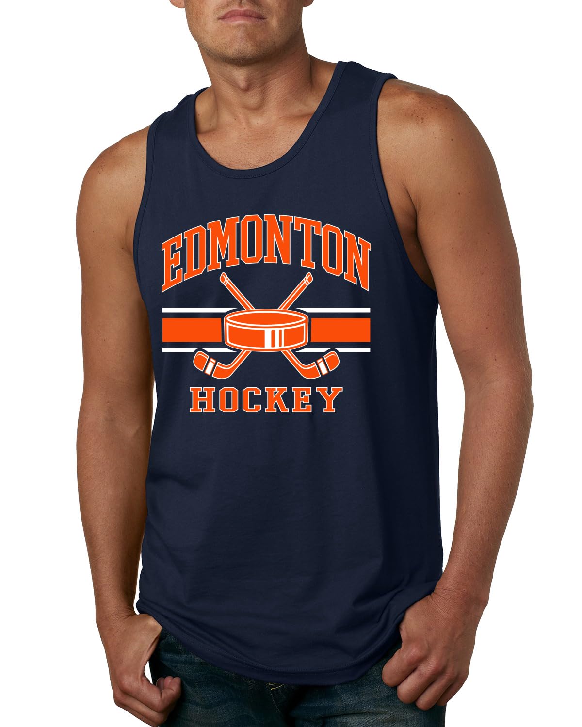 Hometown Fan Team Pride | Fantasy Hockey Fans Sports Mens Tank Top