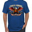 Chuck Norris Legends Never Die 1940-2026 RIP Memorial Bald Eagle Black Belt Tribute Men's T-Shirt
