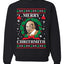 Merry Chrithmith Ugly Christmas Sweater Unisex Crewneck Graphic Sweatshirt
