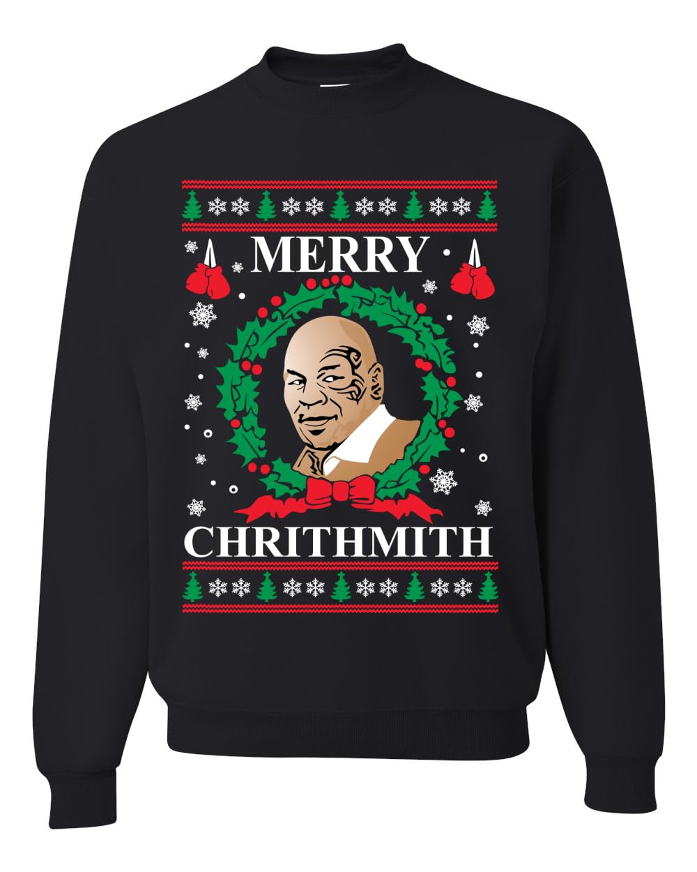 Merry Chrithmith Ugly Christmas Sweater Unisex Crewneck Graphic Sweatshirt