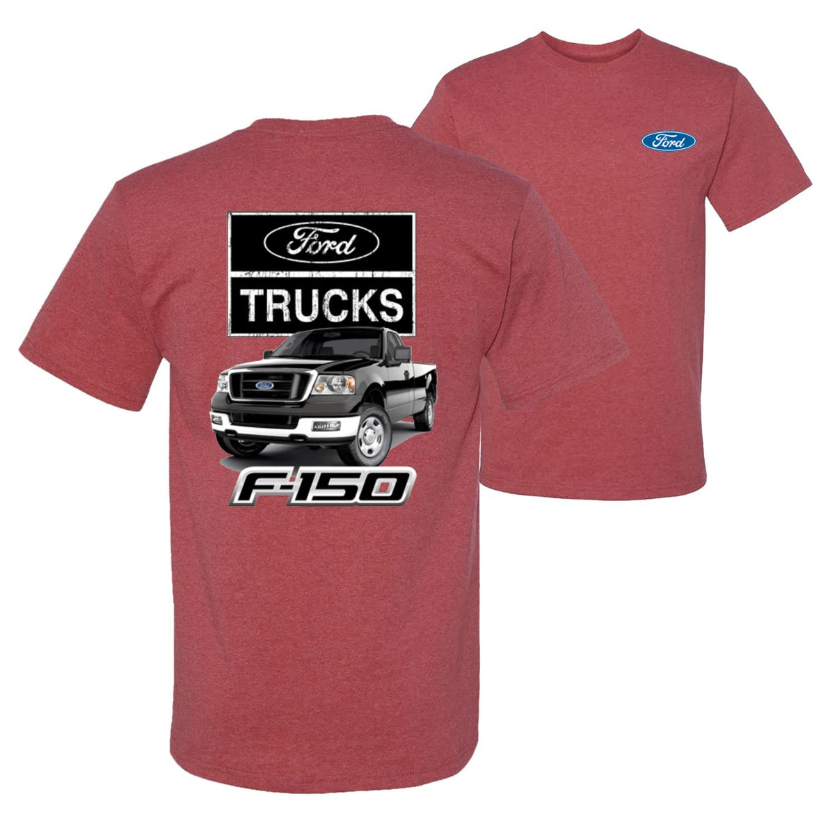Ford Trucks F150 Pickup Cars and Trucks Front and Back Men's Graphic T-Shirt