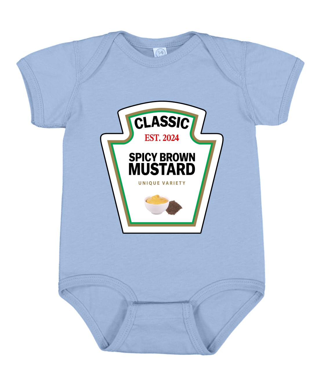 Condiment Baby Bodysuit for Boys & Girls