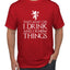 I Drink and I Know Things Tyrion GOT White Pop Culture Men's T-Shirt
