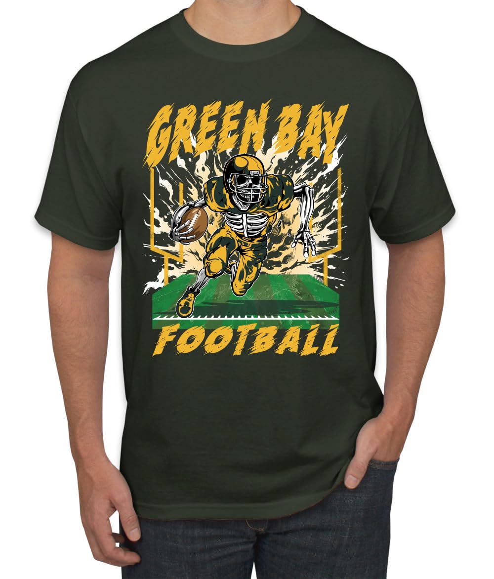 Green Bay Fan | GB Fantasy Football Sports Men's T-Shirt
