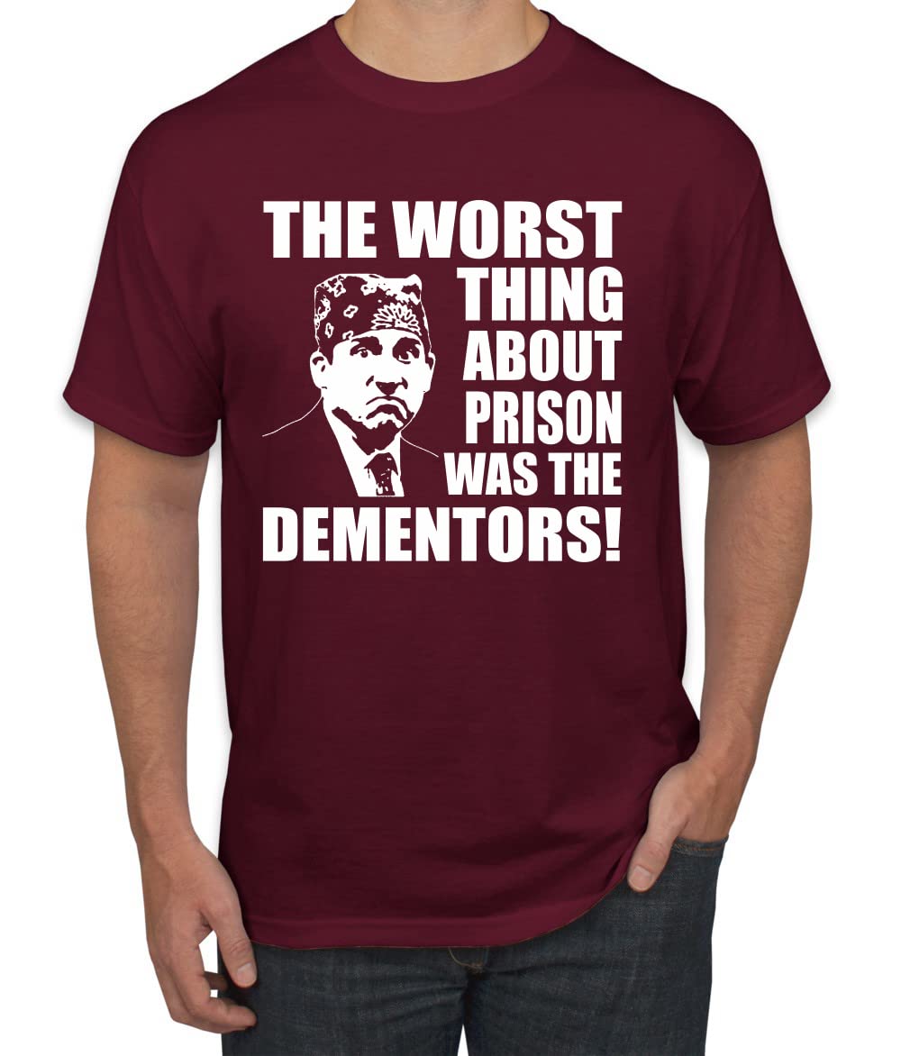 Prison Mike Dementors Quote Office Men's T-Shirt