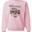 Ford Bronco Wild Untamed 1966 Vintage Cars and Trucks Unisex Crewneck Sweatshirt