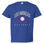 American Baseball Fan Vintage Distressed Field Sports Toddler Crew Graphic T-Shirt
