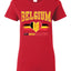 Flag Heart Soccer Fan | Women's Novelty Shirt | Game Day Gift for Her T-Shirt