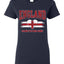Flag Heart Soccer Fan | Women's Novelty Shirt | Game Day Gift for Her T-Shirt