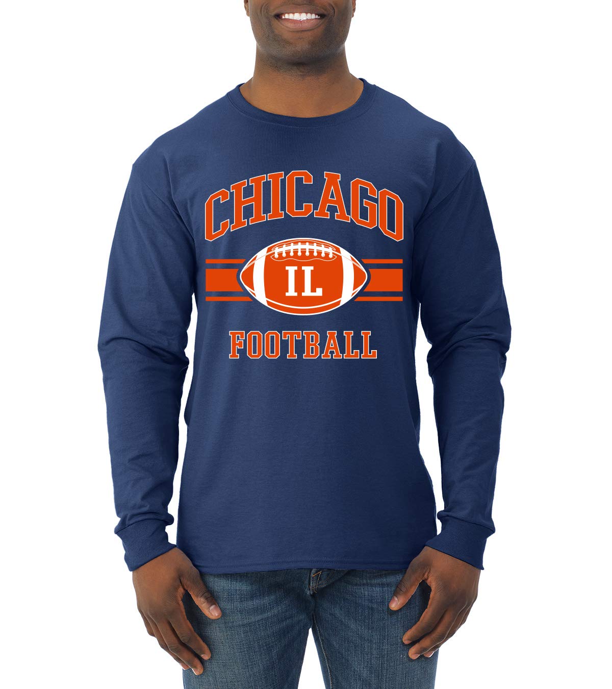 City of Arizona ARI American Football Fantasy Fan Sports Mens Long Sleeve Shirt