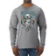 Phil Fan Fantasy Football Sports Mens Long Sleeve Shirt