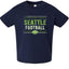 Seattle Fan | SEA Fantasy Football Sports Toddler Crew Graphic T-Shirt