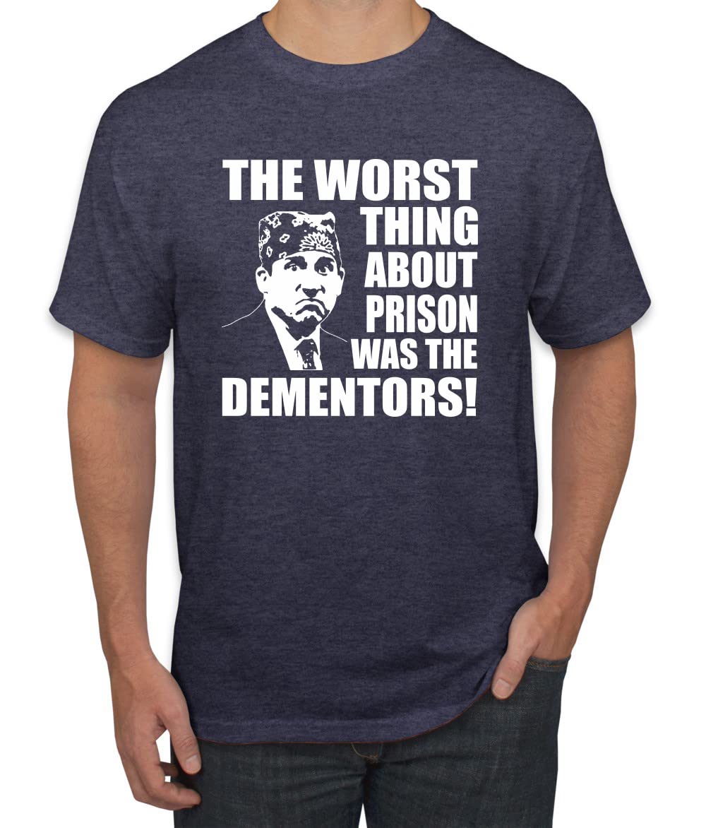 Prison Mike Dementors Quote Office Men's T-Shirt