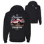 US Flag Ford Bronco Cars and Trucks Front and Back Graphic Zip Up Hoodie Sweatshirt