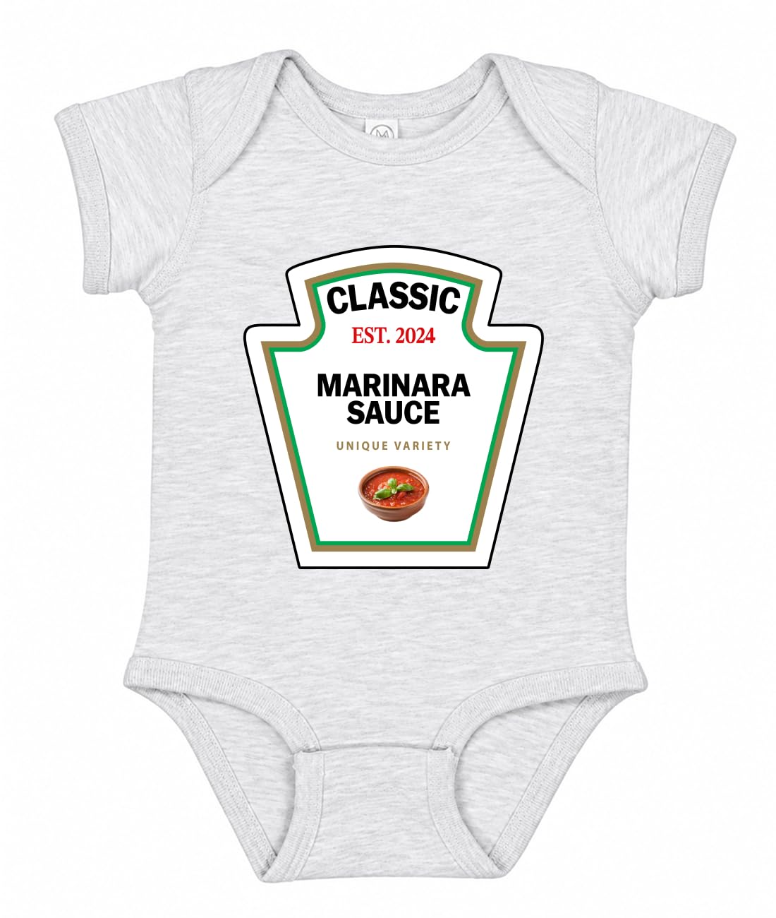 Condiment Baby Bodysuit for Boys & Girls