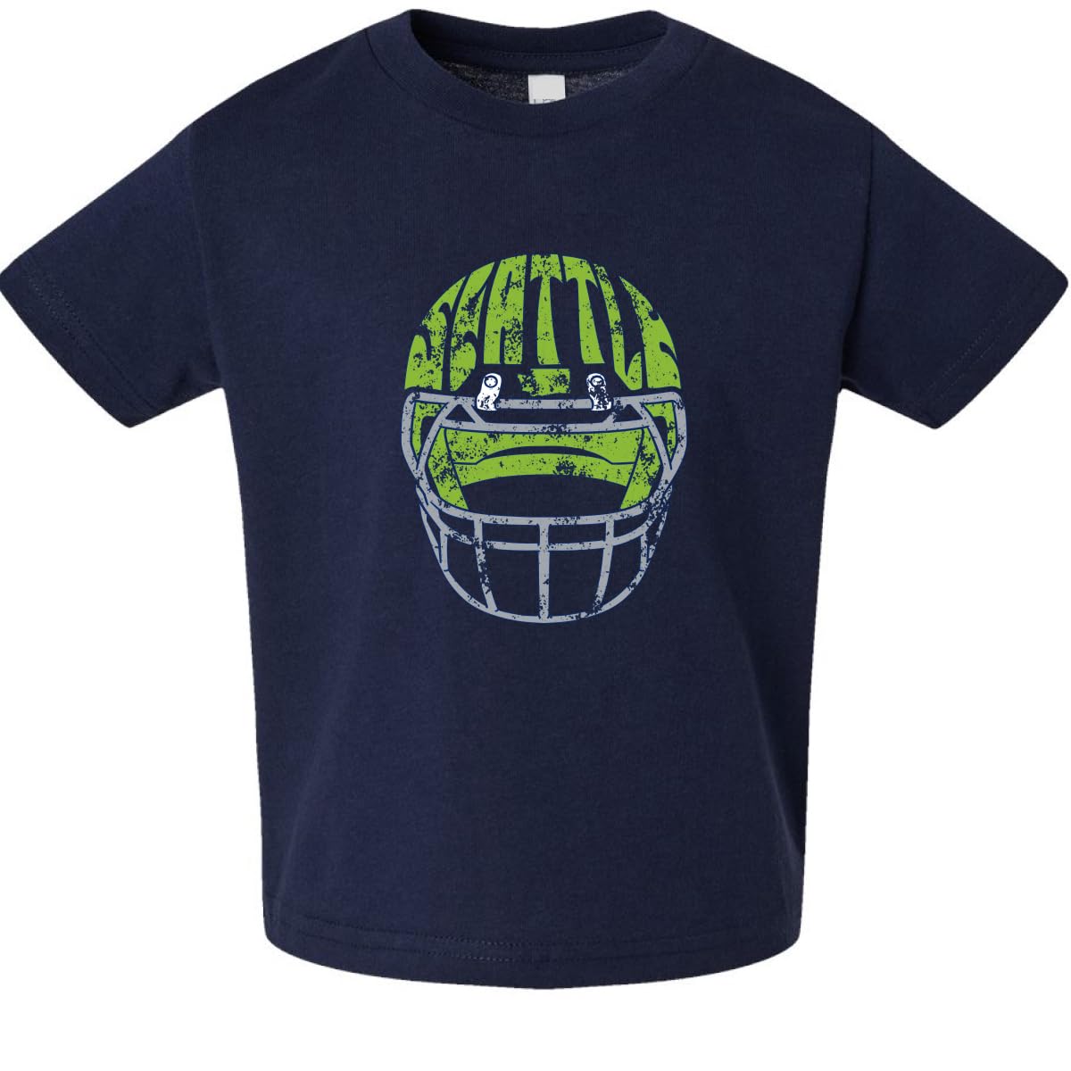 Seattle Fan | SEA Fantasy Football Sports Toddler Crew Graphic T-Shirt