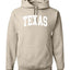 State of Texas College Style Fashion Unisex Hoodie Sweatshirt
